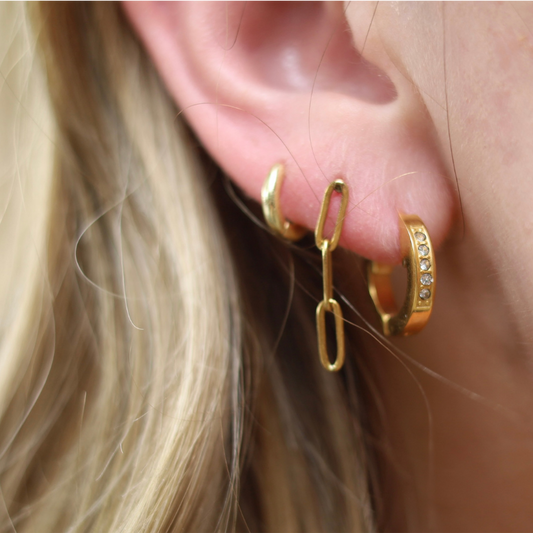 Studded Hoop