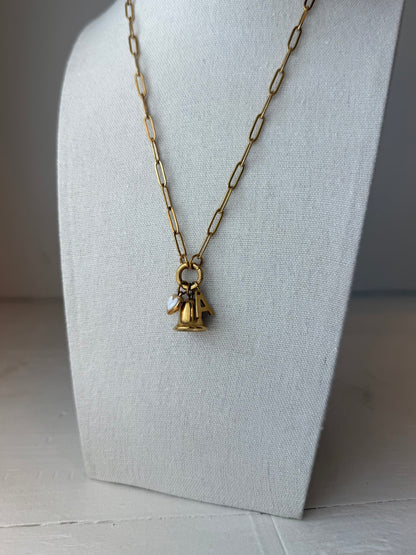School Bell Charm Keeper
