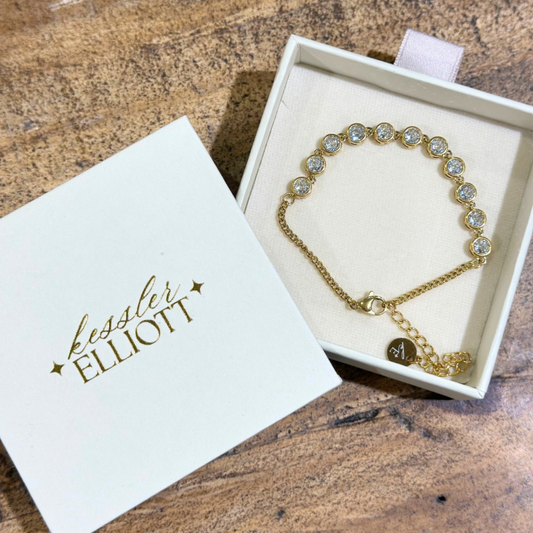 Rounded Tennis Bracelet