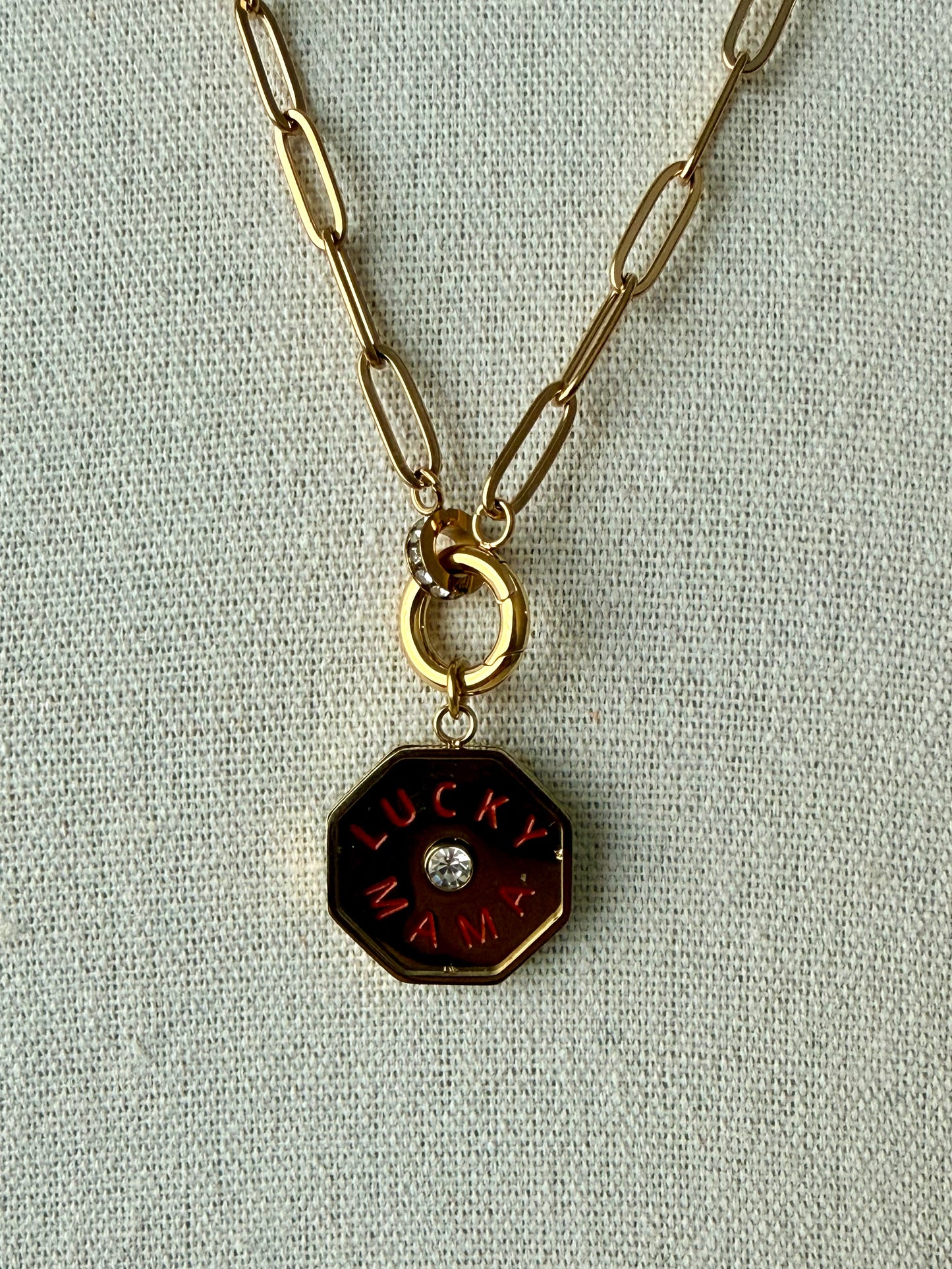 Lucky Mama Pendant Necklace