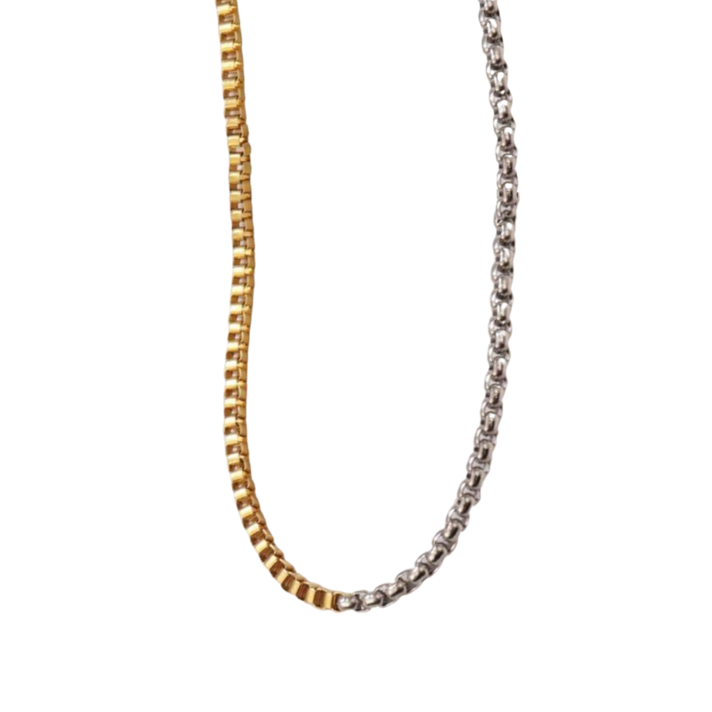 Two-Tone Box Chain