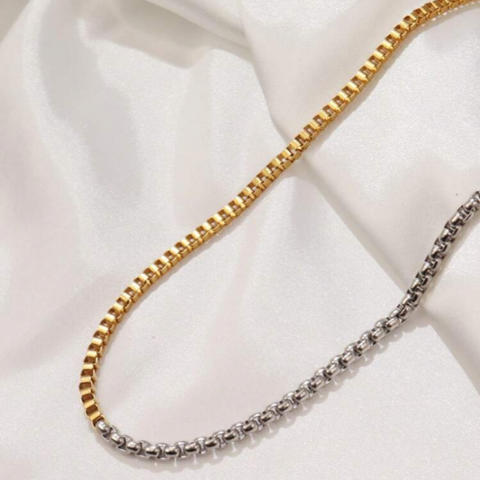 Two-Tone Box Chain