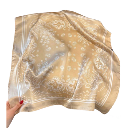 Bandana Scarf - Champagne