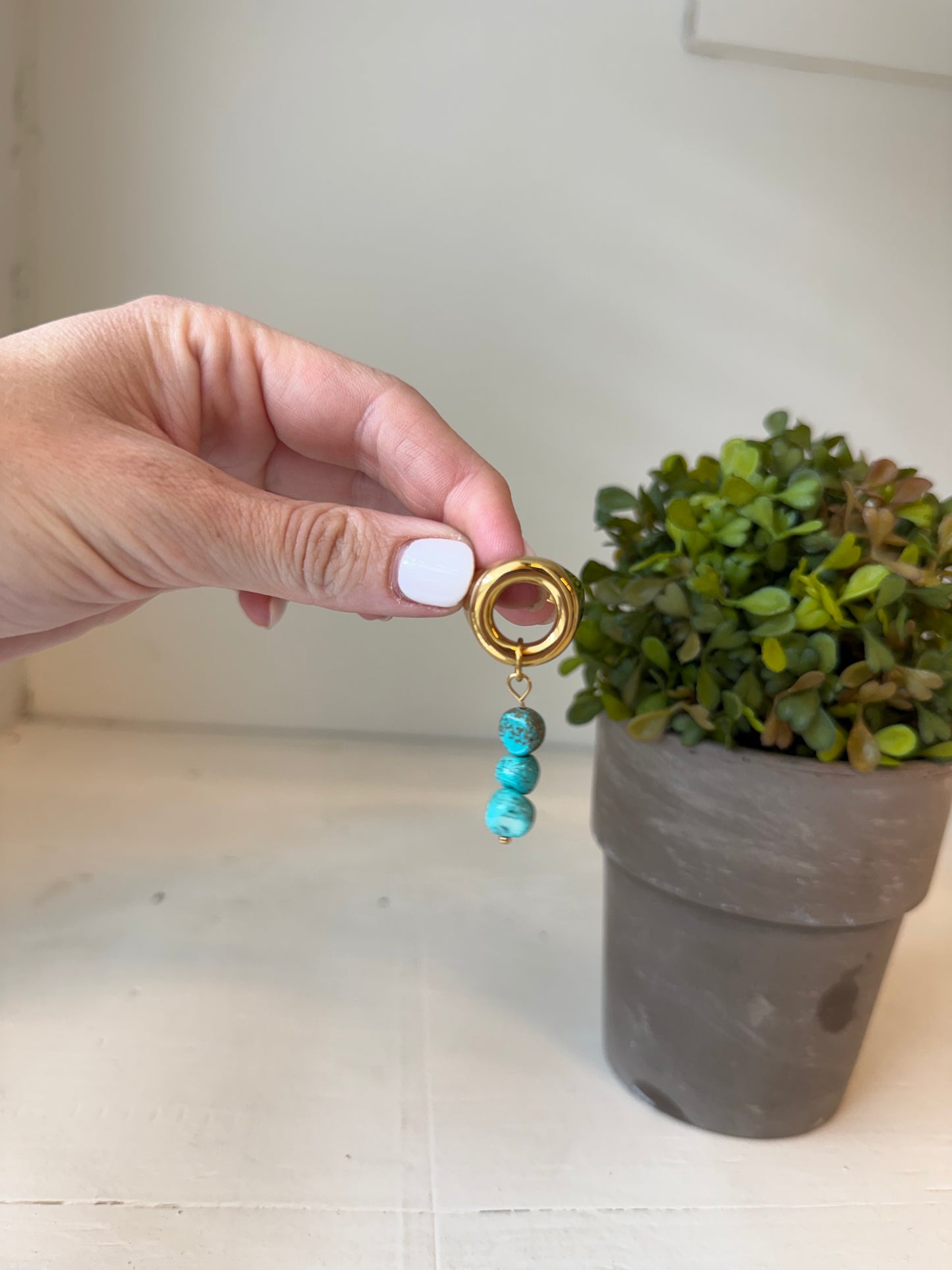 Triple Turquoise Bolo