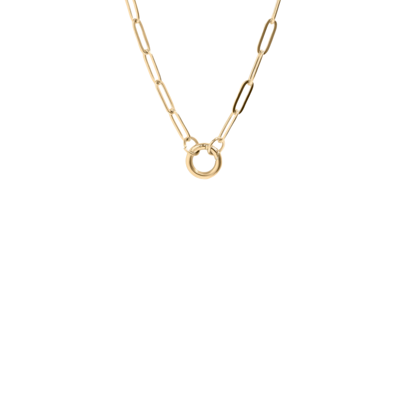 Paperclip Charm Keeper Chain