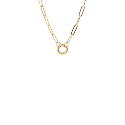 Paperclip Charm Keeper Chain