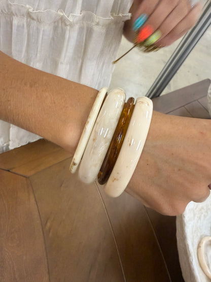 Acrylic bangles - PREORDER