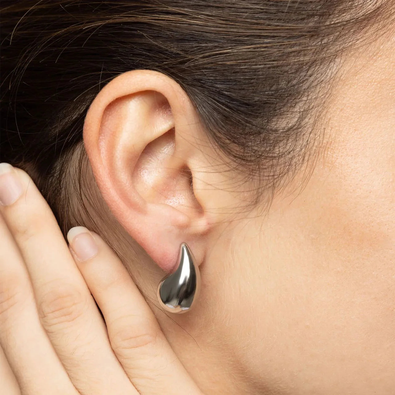 Chunky Teardrop Stud
