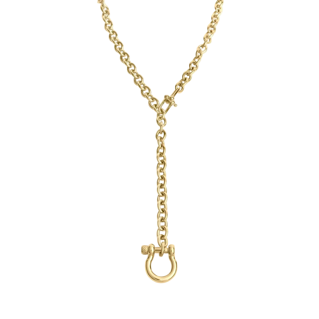 Horse Bit Lariat Necklace