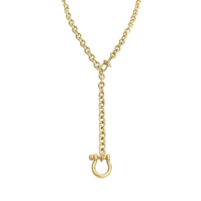 Horse Bit Lariat Necklace