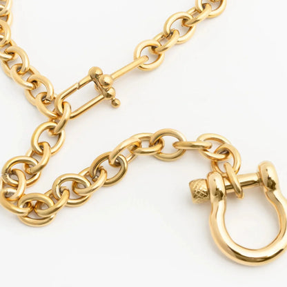 Horse Bit Lariat Necklace