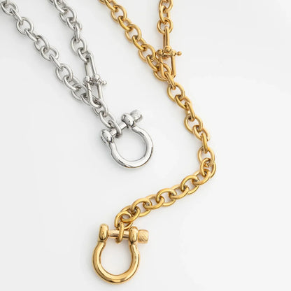 Horse Bit Lariat Necklace