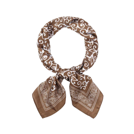 Bandana Scarf - Brown