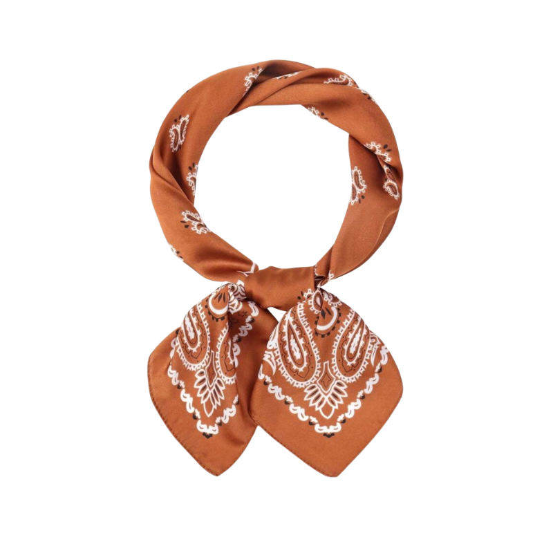 Bandana Scarf - Burnt Orange