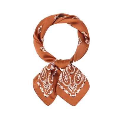 Bandana Scarf - Burnt Orange