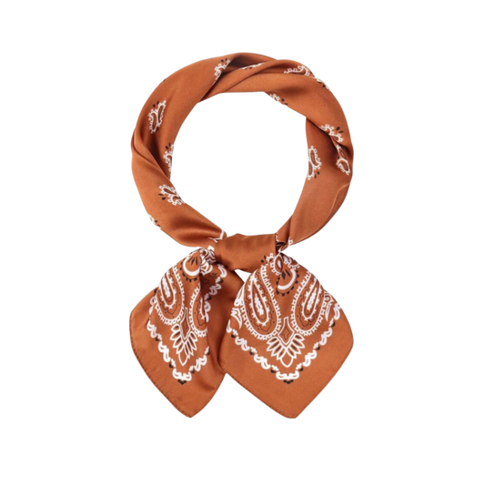 Bandana Scarf - Burnt Orange