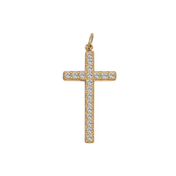 Oversized Stoned Cross