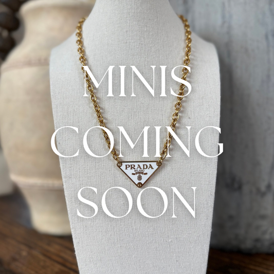 Mini Designer Triangle Necklace