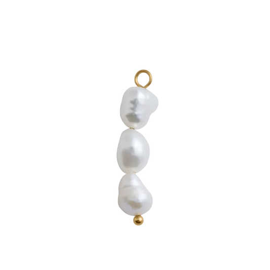 Triple Freshwater Pearl Drop