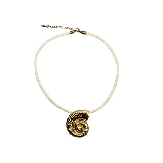 Rope Necklace Conch