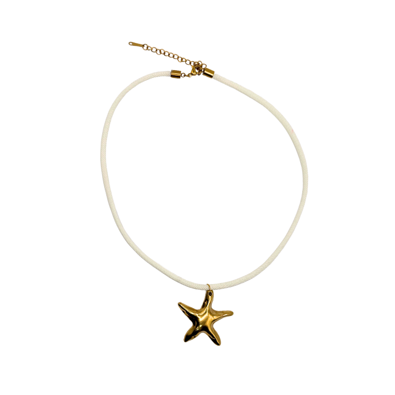 Rope Necklace Starfish