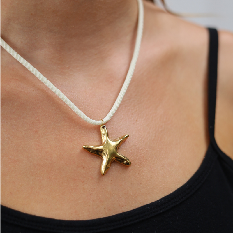 Rope Necklace Starfish