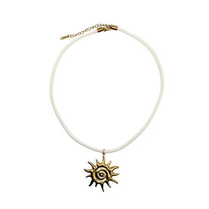 Rope Necklace Sun