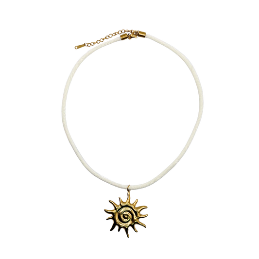 Rope Necklace Sun