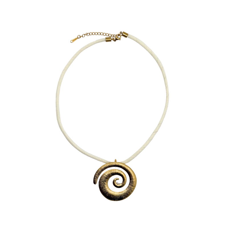 Rope Necklace Swirl