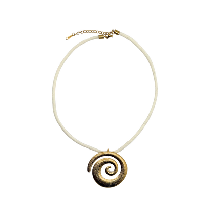 Rope Necklace Swirl