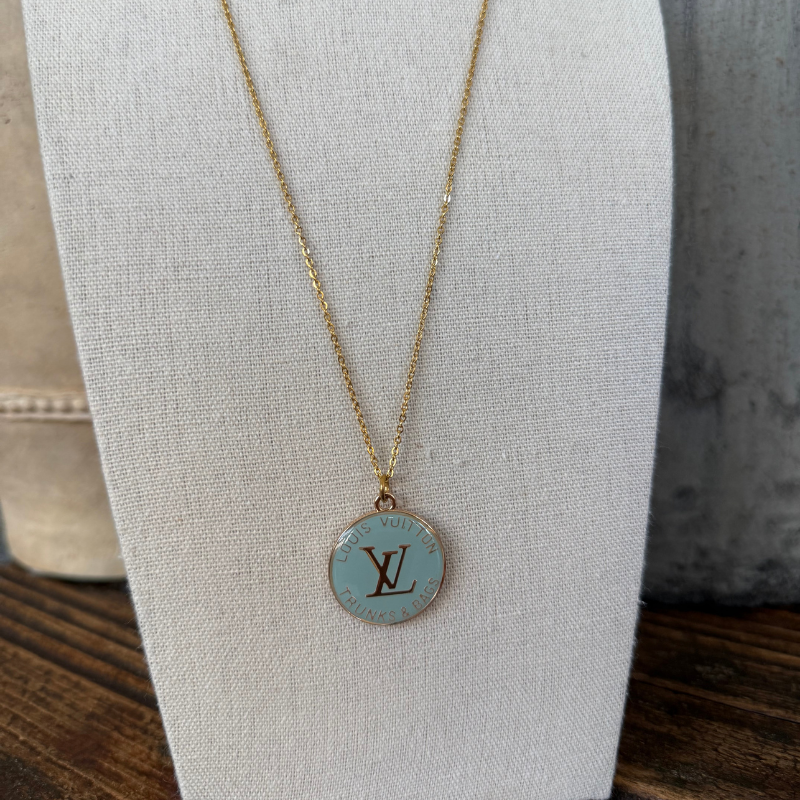 Round Designer Pendant Necklace