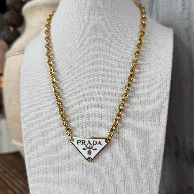 Triangle Designer Pendant Necklace
