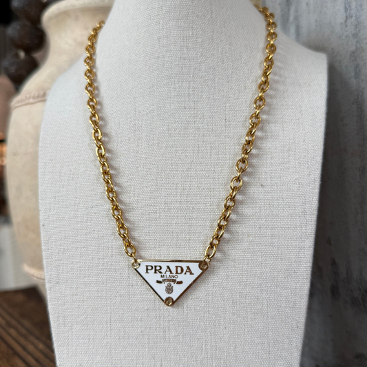 Triangle Designer Pendant Necklace