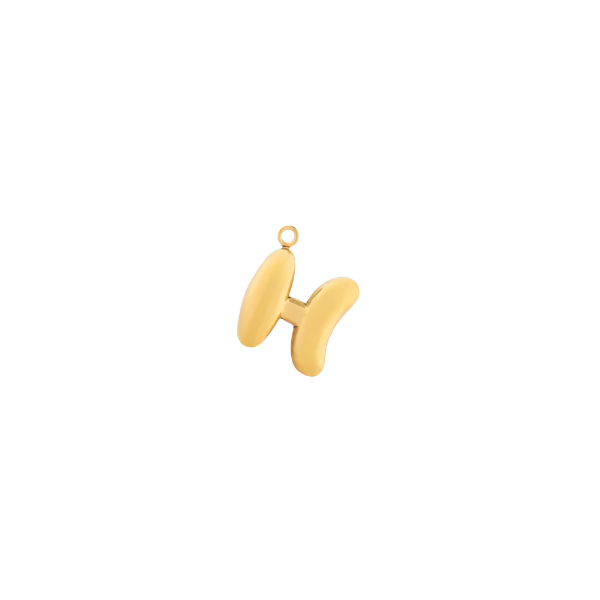 Bubble Letter - H