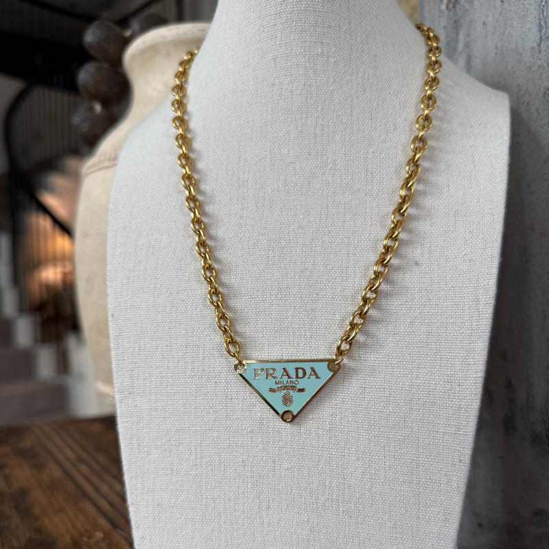 Triangle Designer Pendant Necklace