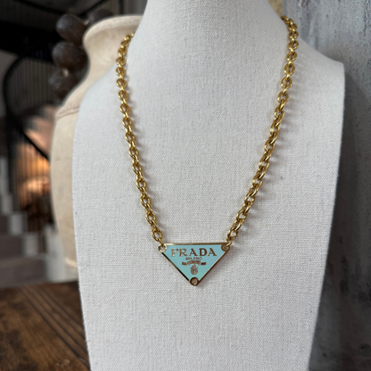 Triangle Designer Pendant Necklace